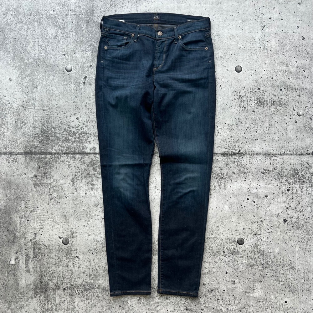 Citizens of Humanity Jeans Womens 28 Blue Skinny Dark Wash Thompson Denim